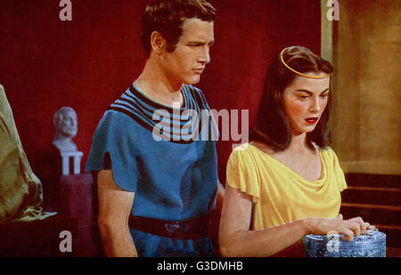 Der Silber-Kelch, aka: Basilus - Held von Rom, USA 1954, Regie: Victor Saville, Monia: Paul Newman, Pier Angeli Stockfoto