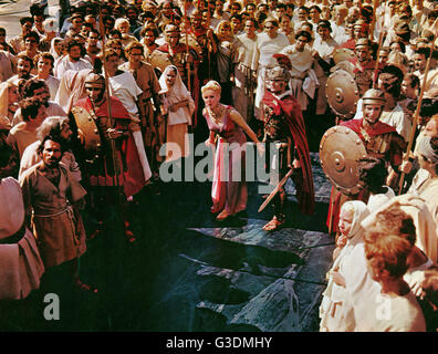 Der Silber-Kelch, aka: Basilus - Held von Rom, USA 1954, Regie: Victor Saville, Monia: Virginia Mayo (Mitte) Stockfoto