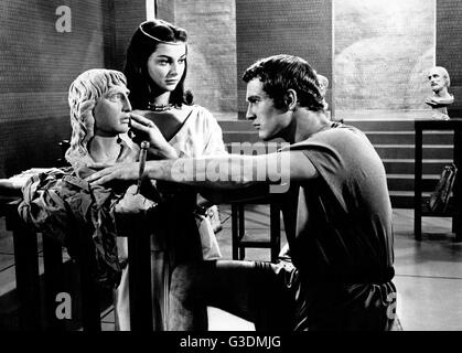 Der Silber-Kelch, aka: Basilus - Held von Rom, USA 1954, Regie: Victor Saville, Monia: Pier Angeli, Paul Newman Stockfoto