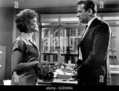 Der Tag die Erde Feuer gefangen, auch bekannt als: Der Tag Dem Die Erde Feuer Fing, Großbritannien 1961, Regie: Val Guest, Monia: Janet Munro, Edward Judd Stockfoto