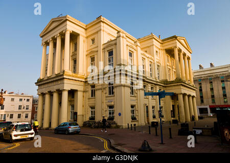 Brighton-Rathaus in Abend Sonnenlicht getaucht Stockfoto