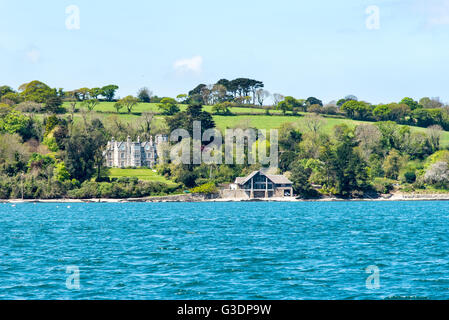 MYLOR Brücke, CORNWALL, UK - 15. Mai 2016: am 31. Juli 1966, eine Motoryacht, die Darlwyne genannt wurde mit allen 31 Personen o auf See verloren Stockfoto