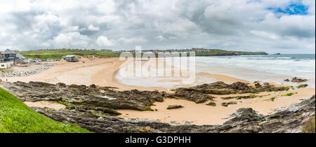 Fistral Strand, Newquay, Cornwall, UK Stockfoto