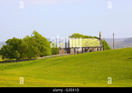 St. James weniger Kirche. Wald in Teesdale, North Pennines, Durham Dales, County Durham, England, Vereinigtes Königreich, Europa. Stockfoto