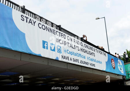 Bei Capital FM Sommer Ball mit Vodafone-Branding statt im Wembley Stadium, London. PRESSEVERBAND Foto. Bild Datum: Samstag, 11. Juni 2016. Bildnachweis sollte lauten: Ryan Phillips/PA Wire Stockfoto