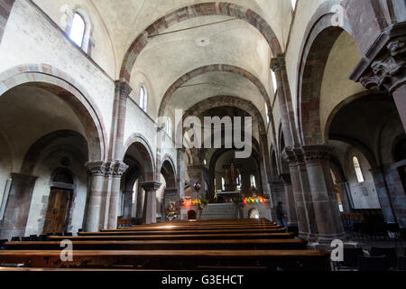 Kirche, Stiftskirche, Italien, Bozen (Südtirol), Südtirol, Alto Adige, Innichen (San Candido) Stockfoto