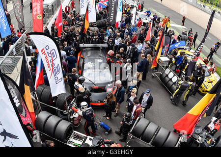 Blancpain Endurance Series in Silverstone, 2016 Stockfoto