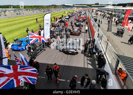 Blancpain Endurance Series in Silverstone, 2016 Stockfoto