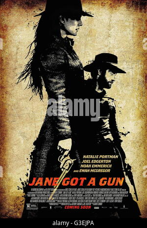 Erscheinungsdatum: 29. Januar 2016 Titel: Jane bekam eine Gun-STUDIO: Lionsgate Direktor: Gavin O'Connor PLOT: fragt eine Frau ihren Ex-Liebhaber um Hilfe um Ehemann Outlaw von einer Bande aus zu retten, um ihn zu töten, Bild: Ewan McGregor, Natalie Portman, Joel Edgerton (Credit: C Lionsgate Entertainment/Bilder /) Stockfoto