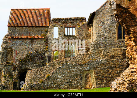 Schloss Hektar großen Priorat, Norfolk, England. Stockfoto