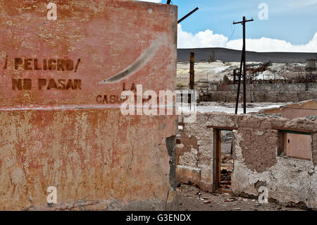 La Casualidad, stillgelegtes Bergwerk Stockfoto