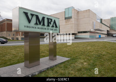 Virginia Museum of Fine Arts Richmond Stockfoto