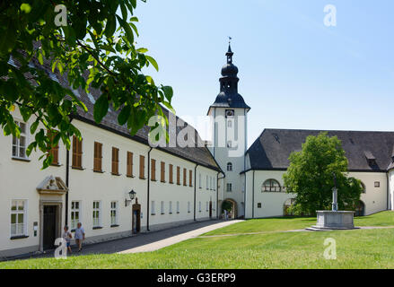 Abtei Michaelbeuern, Dorfbeuern, Flachgau, Salzburg, Österreich Stockfoto