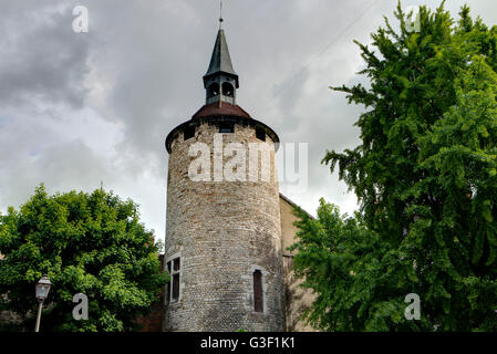 Turm Saudon, Chalon-Sur-Saône, Département Saône-et-Loire, Region Burgund, Frankreich, Europa, Stockfoto