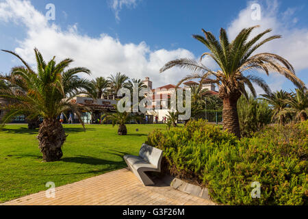 Park in Meloneras, Maspalomas, Gran Canaria, Spanien, Europa Stockfoto