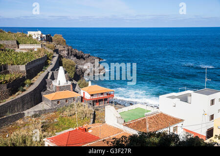 Küste in San Andrés, La Palma, Kanarische Inseln, Spanien, Europa Stockfoto