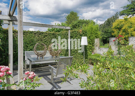 Appeltern, Niederlande, 22. Juli 2015: Die Gärten von Appeltern ist der Inspiration Garten Park in den Niederlanden. In diesem p Stockfoto