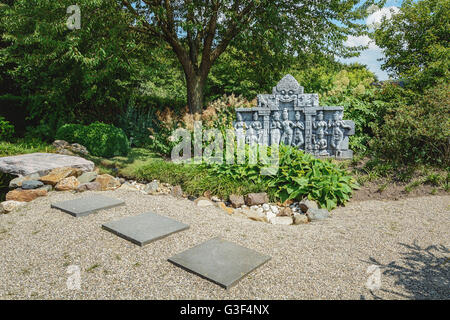 Appeltern, Niederlande, 22. Juli 2015: Die Gärten von Appeltern ist der Inspiration Garten Park in den Niederlanden. In diesem p Stockfoto