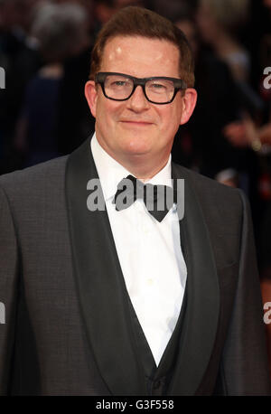 3. April 2016 - Matthew Bourne Teilnahme an The Olivier Awards 2016 am Royal Opera House Covent Garden in London, Vereinigtes Königreich. Stockfoto