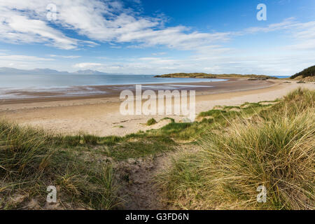 Newborough Strand, Isle of Anglesey Stockfoto