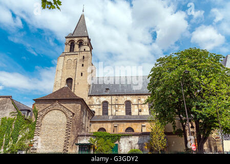 Die Abtei von Saint-Germain-des-Prés in Paris, Frankreich Stockfoto