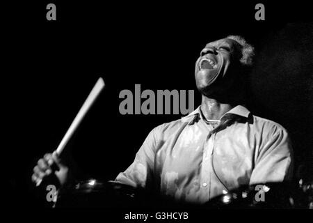 Art Blakey Jazz Schlagzeuger 1988 Stockfoto