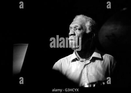 Art Blakey Jazz Schlagzeuger 1988 Stockfoto