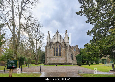 Der historische Dunkeld Kathedrale von Dunkeld, Schottland Stockfoto