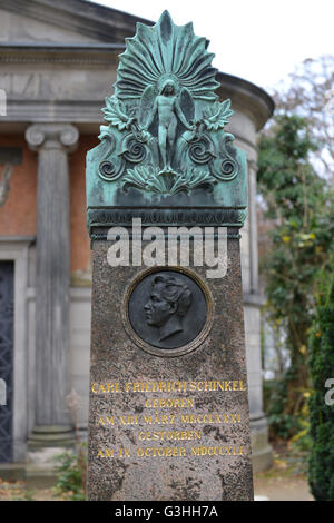 Greifen, Carl Friedrich Schinkel, Dorotheenstaedtischer Friedhof, Chausseestraße, Mitte, Berlin, Deutschland / Dorotheenstädtischen Friedhof Stockfoto