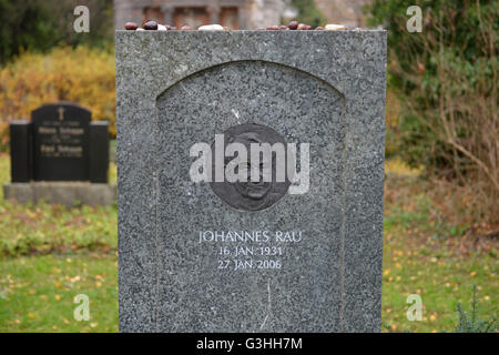 Greifen, Johannes Rau, Dorotheenstaedtischer Friedhof, Chausseestraße, Mitte, Berlin, Deutschland / Dorotheenstädtischen Friedhof Stockfoto