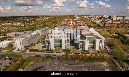 Network Rail HQ, Quadrant, in Milton Keynes Stockfoto