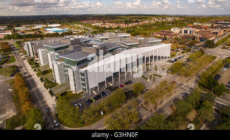 Network Rail HQ, Quadrant, in Milton Keynes Stockfoto