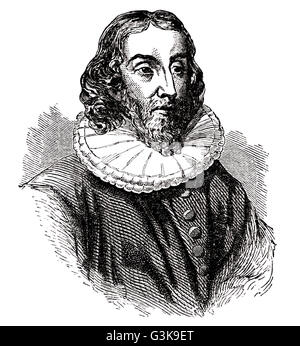 John Winthrop, 1588-1649 Stockfoto