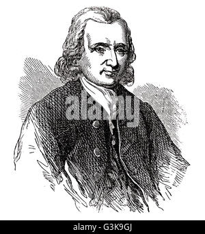 Cadwallader Colden, 1688-1776 Stockfoto