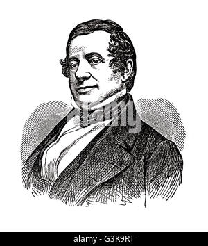 Washington Irving, 1783-1859 Stockfoto