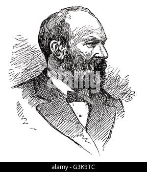 James Garfield, 1831-1881 Stockfoto