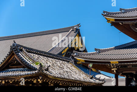 Higashi Hongan-Ji, ein buddhistischer Tempel in Kyoto Stockfoto
