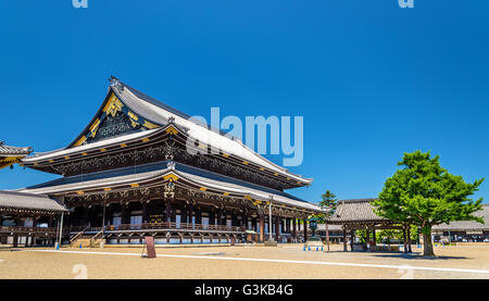 Higashi Hongan-Ji, ein buddhistischer Tempel in Kyoto Stockfoto