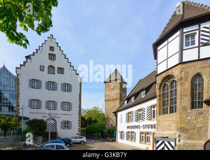 Deutschordensschloss (deutsche Ordnung Schloß), heute "Deutsch Zweirad und NSU - Museum", Deutschland, Baden-Württemberg, Heilbro Stockfoto