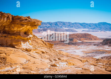 Sinai Wüste Landschaft Stockfoto