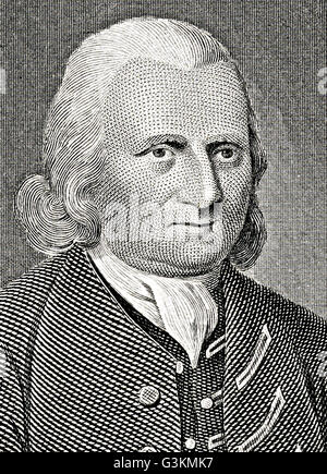 Cadwallader Colden, 1688-1776 Stockfoto