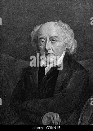 John Adams, 1735-1826 Stockfoto