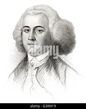 John Adams, 1735-1826 Stockfoto