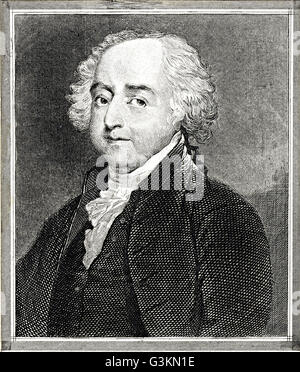 John Adams, 1735-1826 Stockfoto