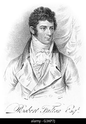 Robert Fulton, 1765-1815 Stockfoto