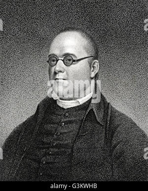 Timothy Dwight, 1752-1817 Stockfoto