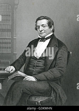 Washington Irving, 1783-1859 Stockfoto