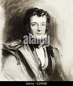 Washington Irving, 1783-1859 Stockfoto