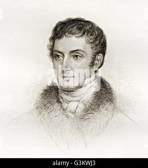 Washington Irving, 1783-1859 Stockfoto