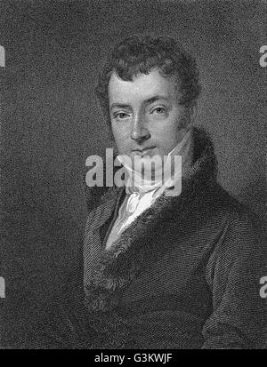 Washington Irving, 1783-1859 Stockfoto